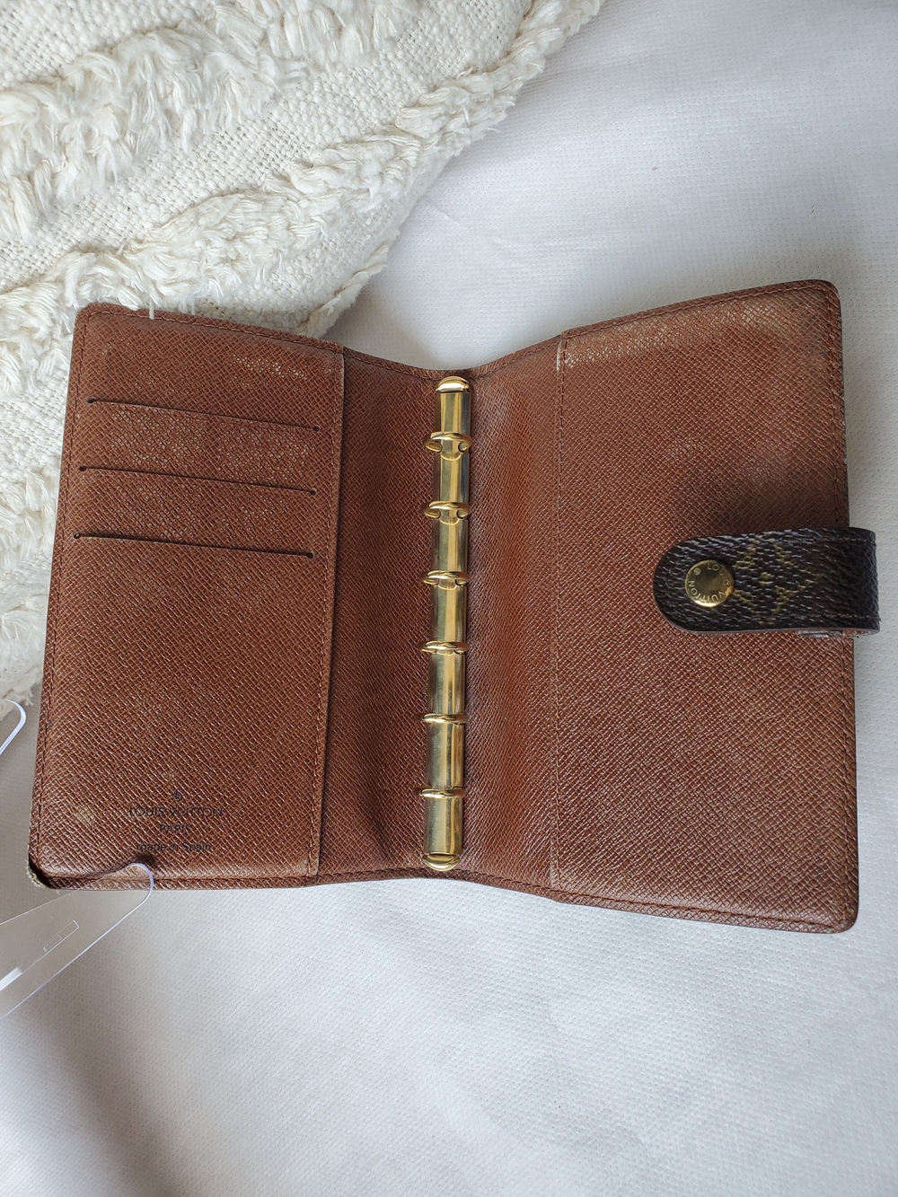 Louis Vuitton Brown Monogram Canvas Agenda Cover - Picture 8 of 16